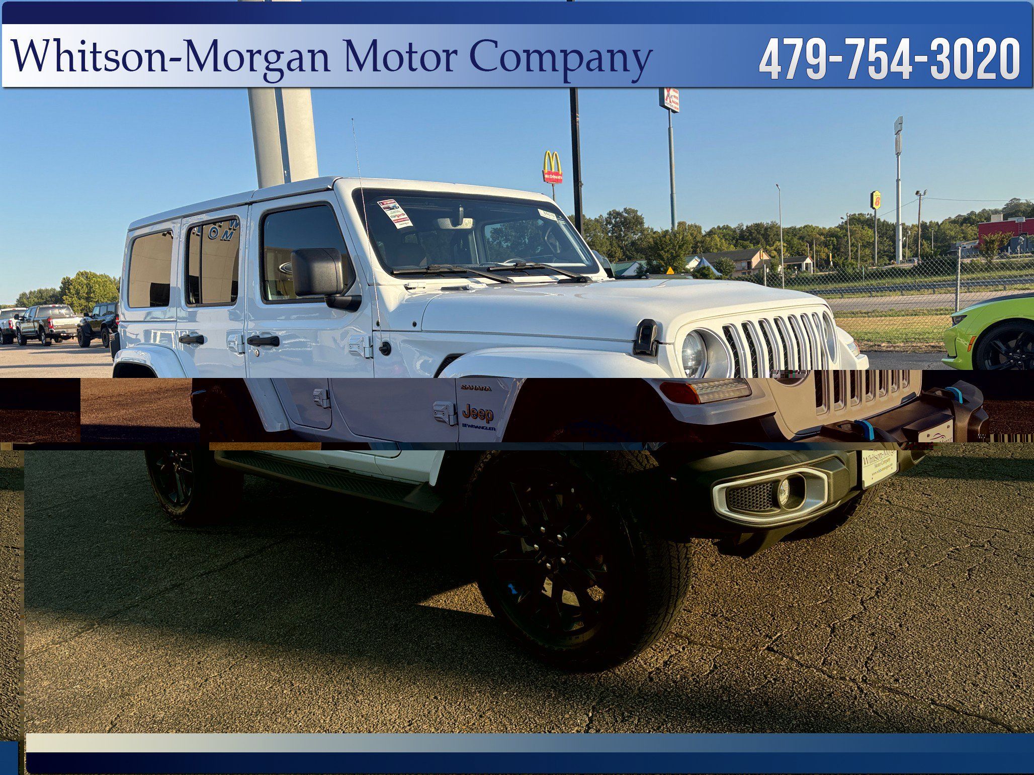 Used 2023 Jeep Wrangler Unlimited Sahara w/ Cold Weather Group AWD/4WD image 3