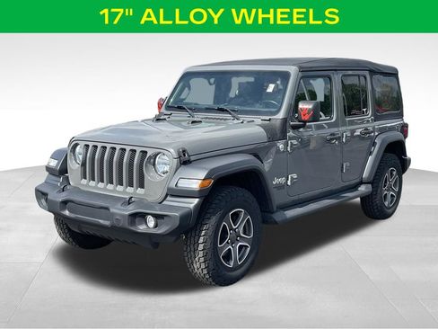 Used 2021 Jeep Wrangler Unlimited Sport AWD/4WD image 4