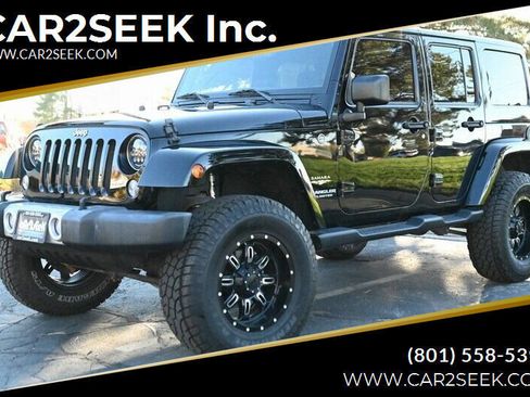 Used 2015 Jeep Wrangler Unlimited Sahara w/ Dual Top Group image 1