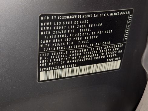 Used 2022 Volkswagen Tiguan SE image 27