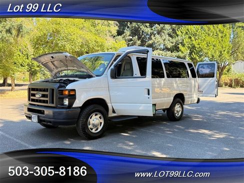 Used 2012 Ford E-350 and Econoline 350 Extended Super Duty w/ Commercial Cargo Van Pkg RWD image 26