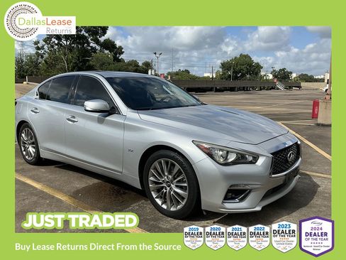 Used 2019 INFINITI Q50 Luxe w/ All Weather Package (L93) RWD image 1