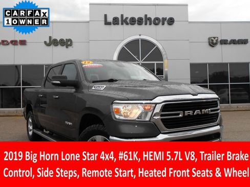 Certified 2019 RAM 1500 Big Horn AWD/4WD image 1
