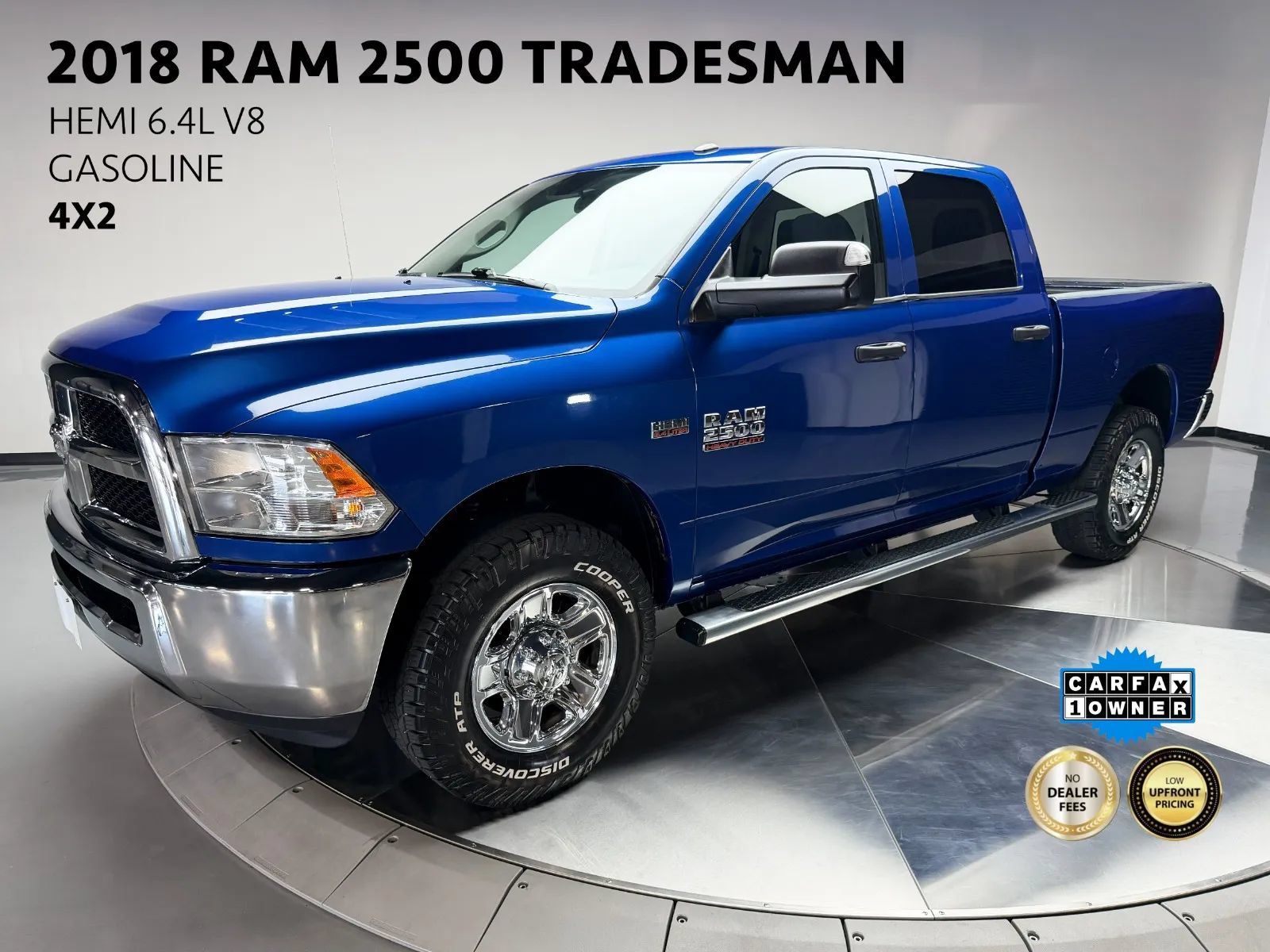 Used 2018 RAM 2500 Tradesman w/ Chrome Appearance Group RWD image 1