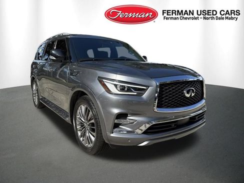 Used 2021 INFINITI QX80 Sensory w/ All-Season Package RWD image 2