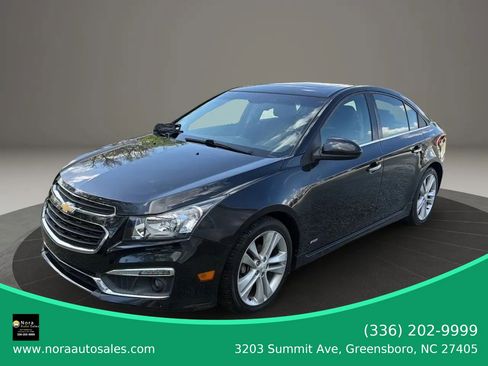 Used 2015 Chevrolet Cruze LTZ w/ Sun, Sound and Sport Package FWD image 1