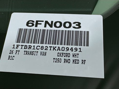 New 2026 Ford Transit 250 148 Medium Roof w/ Exterior Upgrade Package RWD image 17