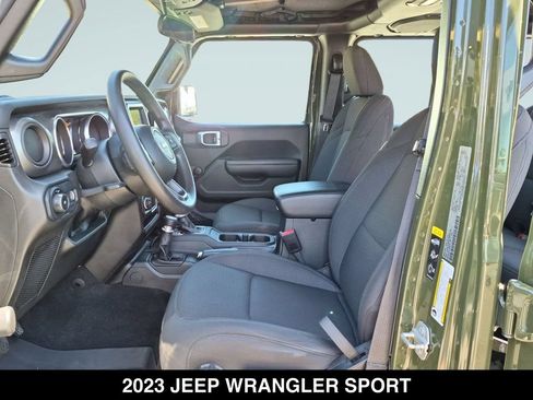 Used 2023 Jeep Wrangler Unlimited Sport AWD/4WD image 14