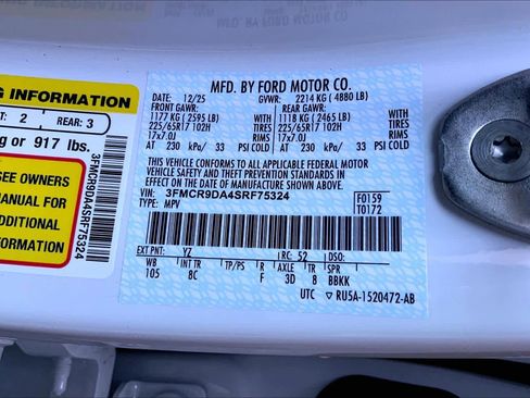 New 2025 Ford Bronco Sport Badlands w/ Badlands Tech Package image 20