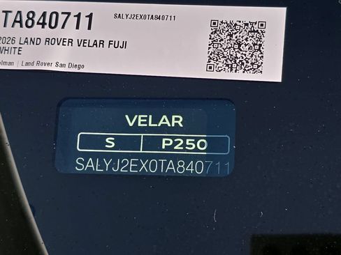 New 2026 Land Rover Range Rover Velar S AWD/4WD image 37