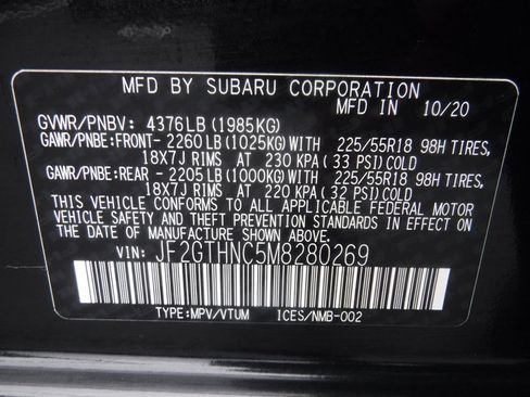 Used 2021 Subaru Crosstrek 2.5i Limited w/ Moonroof Package 2 image 43