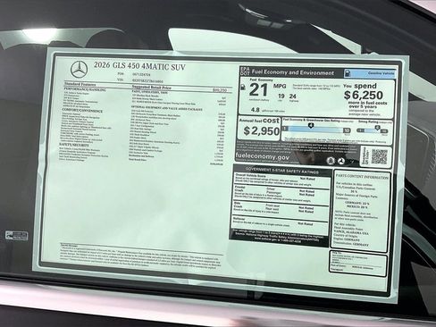 New 2026 Mercedes-Benz GLS 450 4MATIC image 14