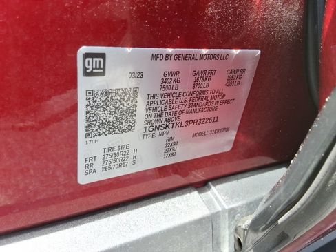 Certified 2023 Chevrolet Tahoe High Country w/ Advanced Technology Package AWD/4WD image 41