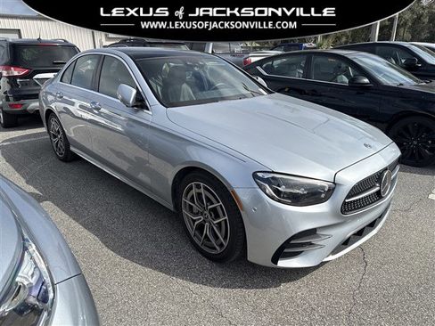 Used 2021 Mercedes-Benz E 350 4MATIC Sedan w/ Premium Package image 1