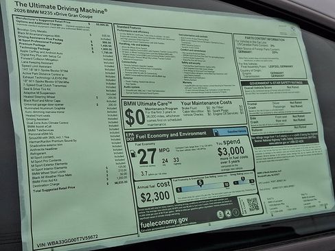 New 2026 BMW M235i xDrive w/ Technology Package AWD/4WD image 20