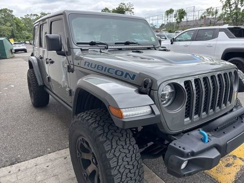 Used 2021 Jeep Wrangler Unlimited Rubicon 4xe w/ Steel Bumper Group AWD/4WD image 6
