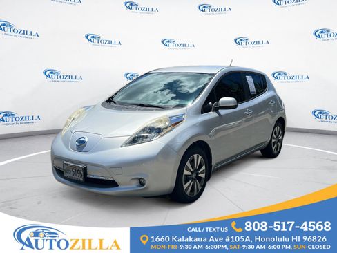 Used 2013 Nissan Leaf SL w/ Premium Pkg image 1