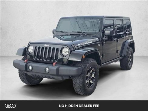 Used 2017 Jeep Wrangler Unlimited Rubicon w/ Connectivity Group AWD/4WD image 1