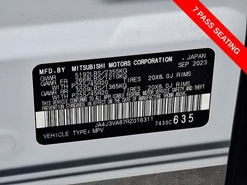 Used 2024 Mitsubishi Outlander SE FWD image 28