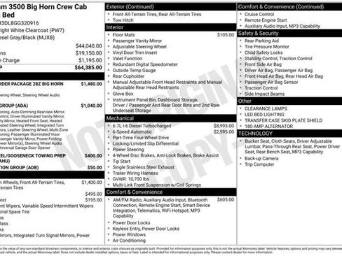 Used 2016 RAM 3500 Big Horn image 3