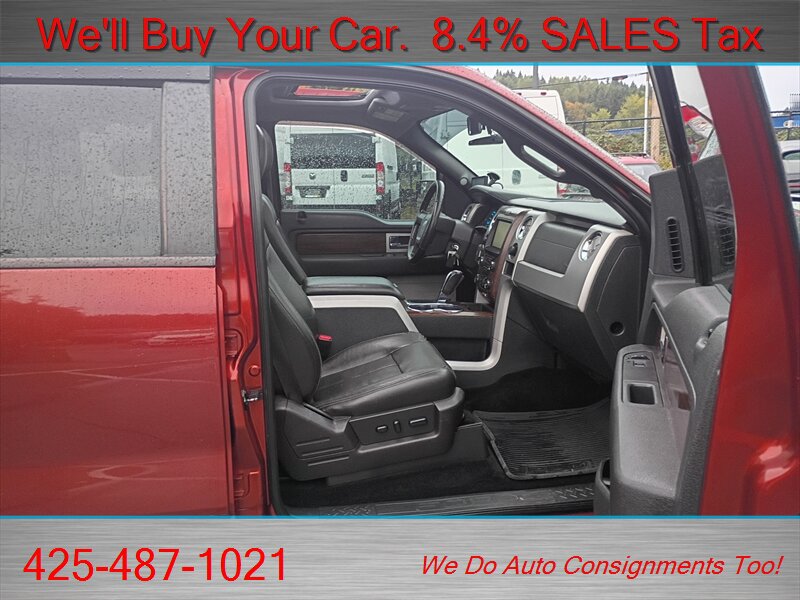 Used 2014 Ford F150 Lariat w/ Equipment Group 502A Luxury AWD/4WD image 12