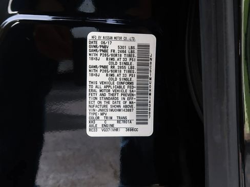 Used 2017 INFINITI QX70 3.7 w/ Premium Package image 57