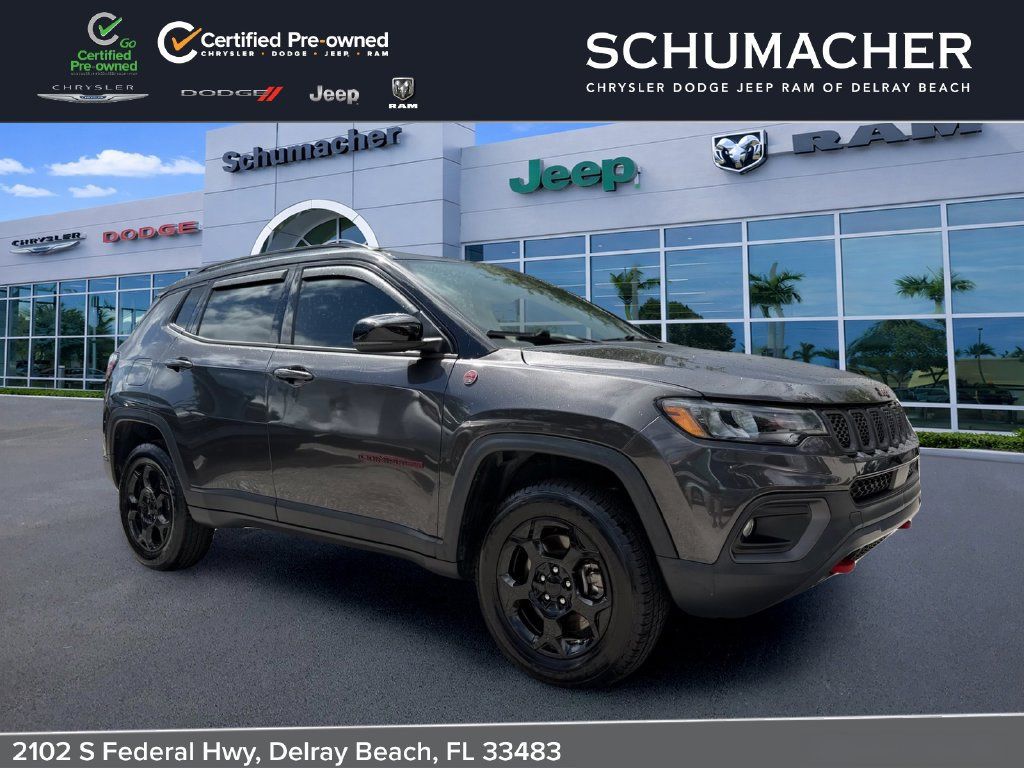 Certified 2023 Jeep Compass Trailhawk AWD/4WD image 1