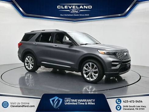 Used 2021 Ford Explorer Platinum w/ Equipment Group 601A AWD/4WD image 1