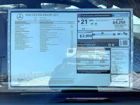 New 2026 Mercedes-Benz GLS 450 GLS 450 image 26