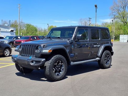 Used 2023 Jeep Wrangler Unlimited Rubicon 4xe w/ Safety Group AWD/4WD image 1