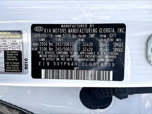 Used 2020 Kia Telluride S w/ S 8 Passenger Seating Package FWD image 16