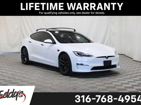 Used 2021 Tesla Model S Plaid AWD/4WD image 1