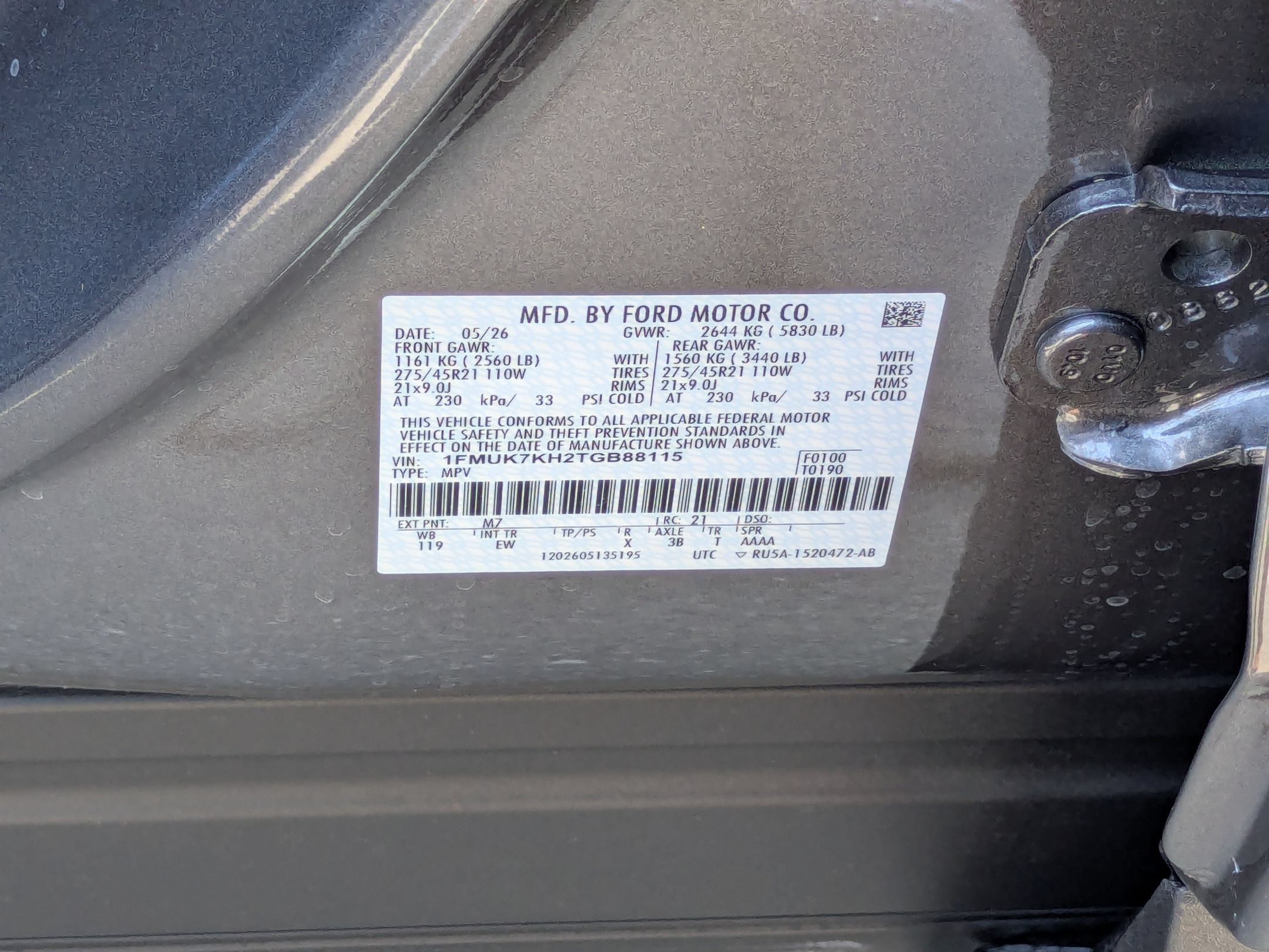 New 2026 Ford Explorer ST-Line w/ ST-Line Street Pack RWD image 39