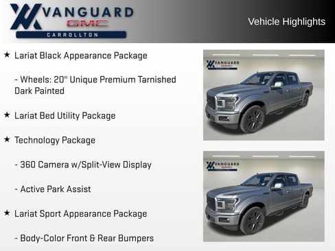 Used 2020 Ford F150 Lariat w/ Equipment Group 502A Luxury image 14