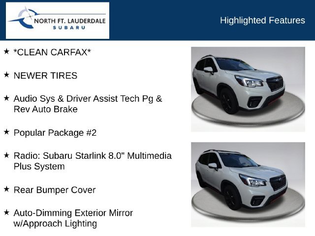 Used 2020 Subaru Forester Sport w/ Popular Package #2 AWD/4WD image 7