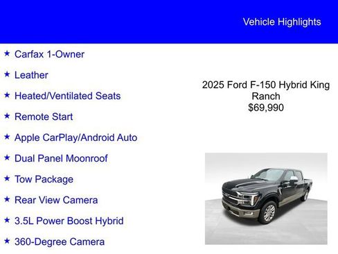 Used 2025 Ford F150 King Ranch image 2