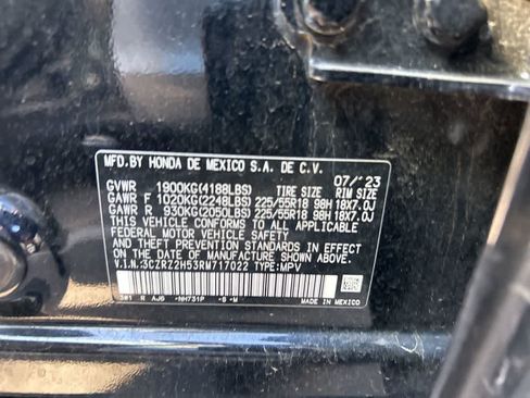 Used 2024 Honda HR-V Sport image 12