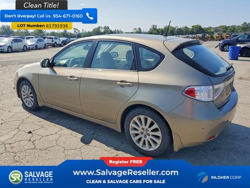 Used 2008 Subaru Impreza 2.5i w/ Popular Equipment Group 3A AWD/4WD image 3