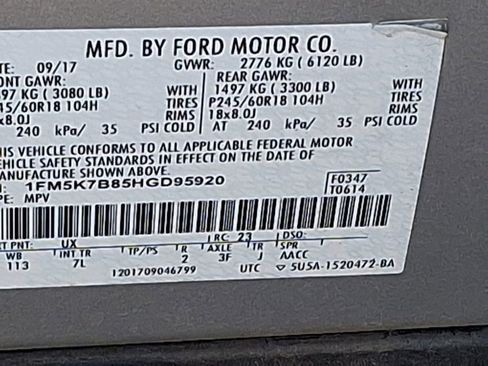 Used 2017 Ford Explorer Base image 13
