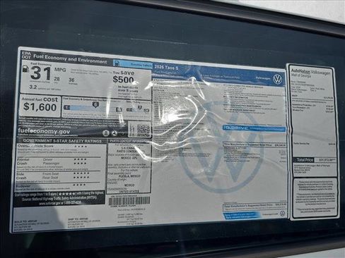 Used 2026 Volkswagen Taos S FWD image 20