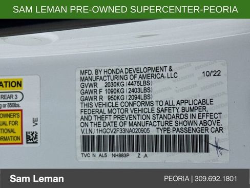 Used 2022 Honda Accord Sport image 30