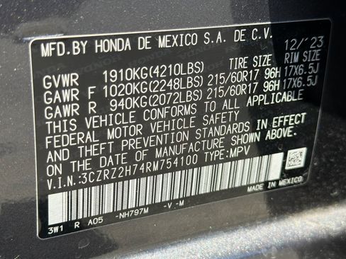 Used 2024 Honda HR-V EX-L image 31