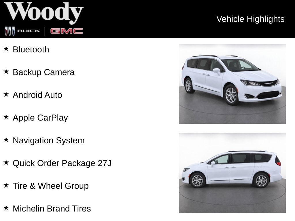 Used 2019 Chrysler Pacifica Touring-L Plus w/ Tire & Wheel Group FWD image 3