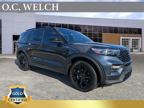 Certified 2023 Ford Explorer ST-Line w/ Class IV Trailer Tow Package image 1