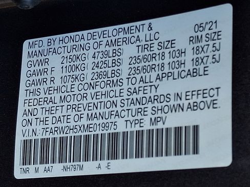 Used 2021 Honda CR-V EX image 28