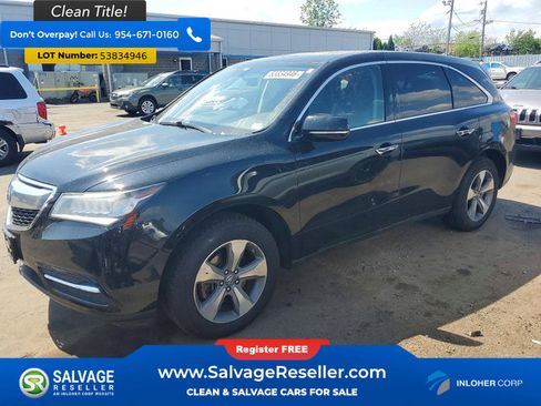 Used 2016 Acura MDX SH-AWD image 1