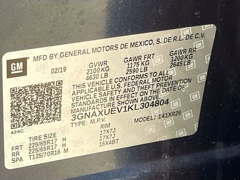 Used 2019 Chevrolet Equinox LT AWD/4WD image 32