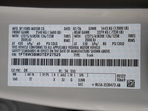 New 2026 Ford F350 Platinum w/ Platinum Plus Package AWD/4WD image 49