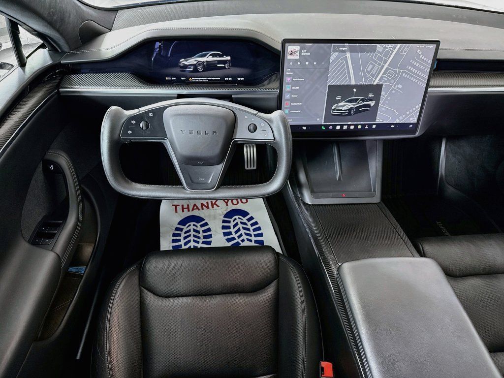 Used 2021 Tesla Model S Plaid AWD/4WD image 3
