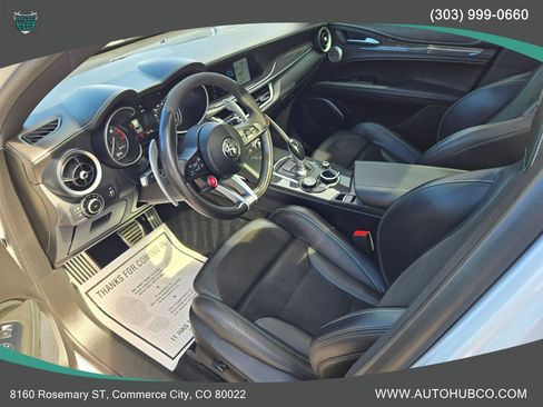 Used 2019 Alfa Romeo Stelvio Quadrifoglio w/ Driver Assist Dynamic Package image 8